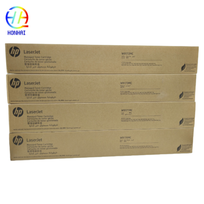 Original New Toner Cartridge W9170MC W9171MC W9172MC W9173MC for HP Color Laserjet Managed MFP E87740dn E87750dn E87760dn E87770dn Original Printer parts Toner