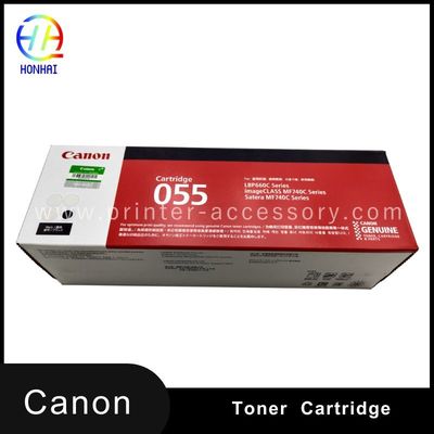 Hộp mực laser Canon chính hãng mới cho máy in laser Canon Color Image CLASS MF741Cdw MF743Cdw MF745Cdw, MF746Cdw LBP664Cdw 055 Đen (3016C001)
