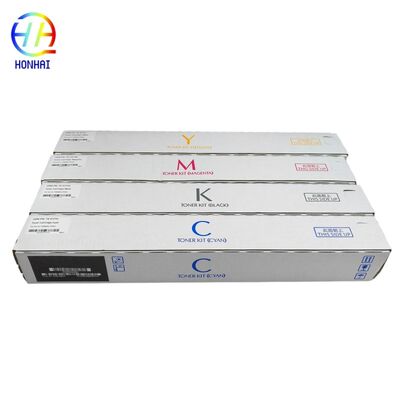 Bộ hộp mực Kyocera tương thích CMYK Màu Năng suất 25000 Trang Có Chip cho TASKalfa 3554ci 3555ci 4054ci 4055ci